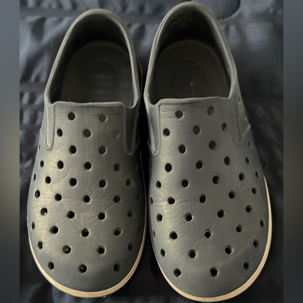 Cat & Jack Navy Slip-on Shoes
